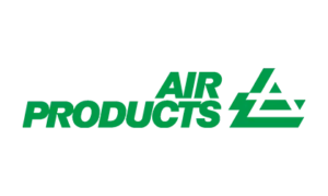 Air Products logo featured by Relevant Industrial, providing essential industrial gases and equipment for manufacturing and processing industries.