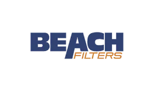 BEACH Filters logo presented by Relevant Industrial, known for high-efficiency filtration systems in critical industrial applications.