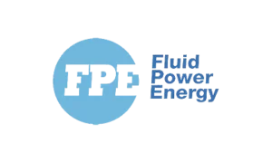Fluid Power Energy logo showcased by Relevant Industrial, providing efficient thermal control and energy-saving solutions for industrial applications.