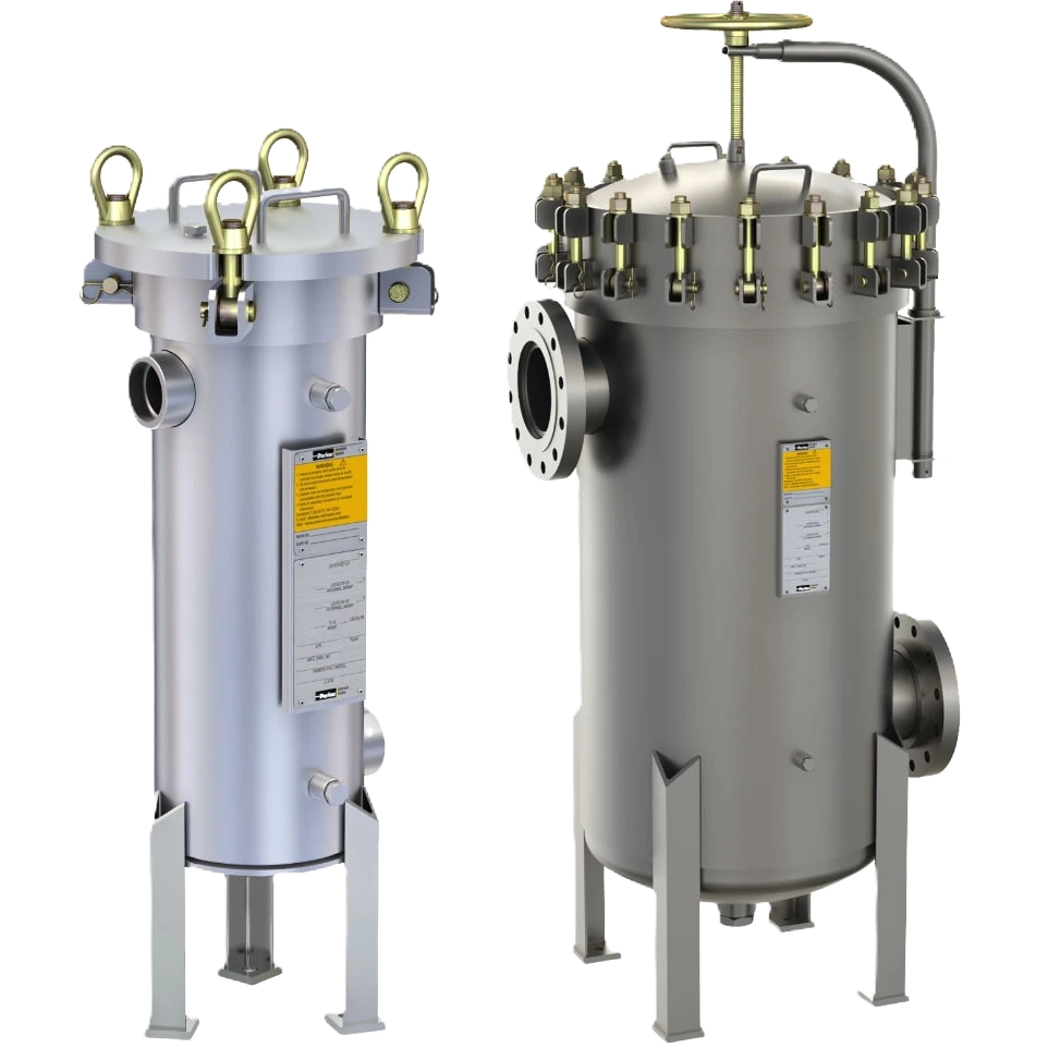 Filter housings by Relevant Industrial, highlighting durable containment solutions designed to support a wide range of filtration elements for liquid, gas, and air purification in industrial applications.