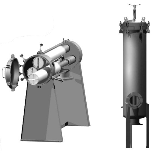 High-flow and large-diameter cartridges by Relevant Industrial, designed for efficient contaminant removal in high-volume filtration systems used in industrial water treatment, chemical processing, and oil and gas applications.