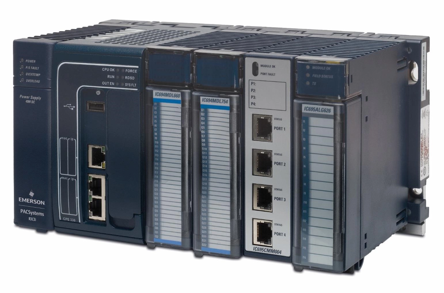 Emerson PACSystems RX3i programmable automation controllers, provided by Relevant Industrial for scalable and high-performance industrial control systems.