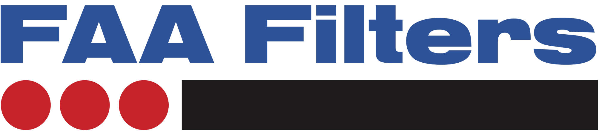 FAA Filters manufacturer logo representing filtration solutions for industrial and commercial applications, offered by Relevant Industrial.