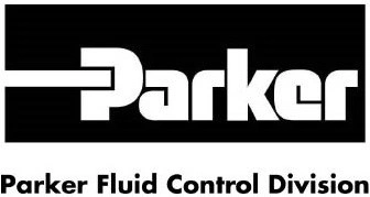 Parker Fluid Control Division logo representing solenoid valves and fluid handling technologies, offered by Relevant Industrial for industrial automation and process control.