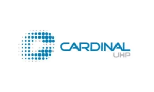 Cardinal UHP logo representing ultra-high-purity fluid handling components, available from Relevant Industrial for semiconductor and clean process applications.