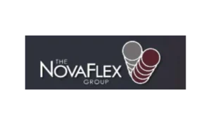 Novaflex logo representing industrial hose, ducting, and connector products, available from Relevant Industrial for fluid, air, and material handling solutions.