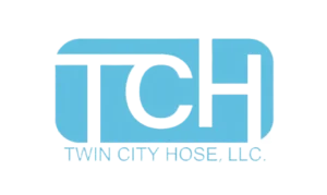 Twin City Hose logo representing flexible metal hose and expansion joint solutions, offered by Relevant Industrial for vibration isolation and piping system reliability.