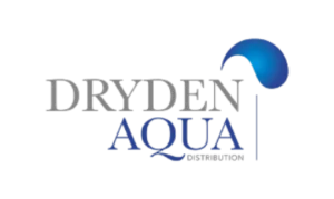 Dryden Aqua Distribution logo representing water filtration and treatment solutions, available from Relevant Industrial for advanced water quality management in industrial applications.
