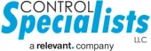 Control Specialists, a Relevant Solutions company logo, representing expert solutions in process automation, industrial controls, and custom panel fabrication for critical manufacturing and processing operations.