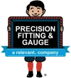 PF&G logo featured by Relevant Solutions, representing Precision Fitting & Gauge as a provider of high-quality instrumentation and measurement solutions.