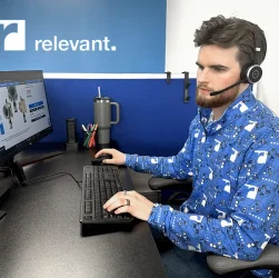 Relevant Solutions customer service team providing prompt and knowledgeable support, reflecting the company’s commitment to responsive service, technical expertise, and reliable solutions for industrial clients.